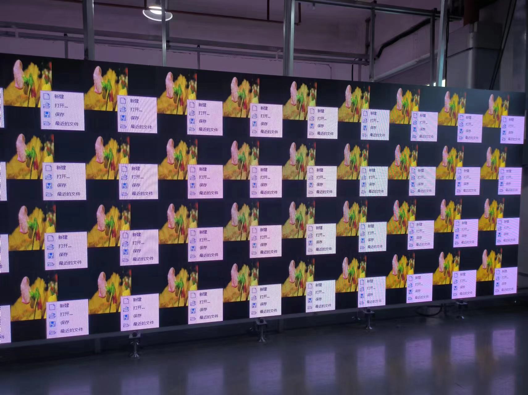 Shenzhen Led King Technology Co., Ltd. linea di produzione in fabbrica