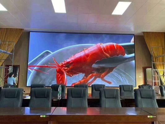 Potente schermo a LED a colori interni Rental P1.86 Pixel Pitch