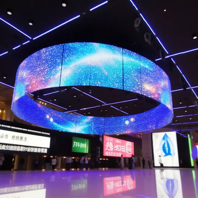 Modulo di visualizzazione all'aperto P5 a LED flessibile ultra sottile Alta sicurezza