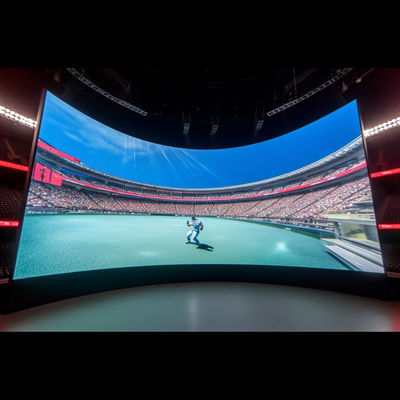 P4.81 / P5 / P6 Pannello LED flessibile Visualizzazione schermo video Alta luminosità
