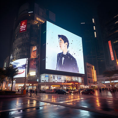 4 mm Pixel Pitch Outdoor LED Display Screen con angolo di visione di 140/120 gradi