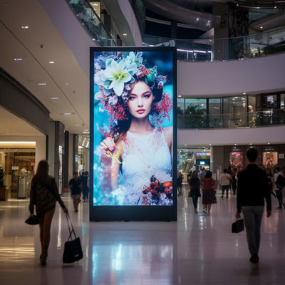 320*160mm Display a LED interno con velocità di scansione 1/64S e armadio in alluminio a fusione a stampa