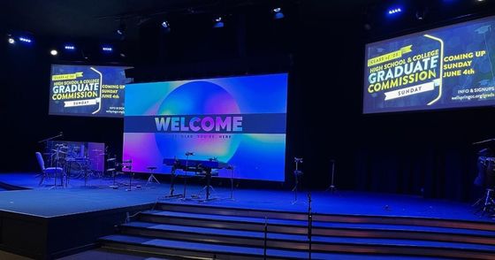 Screen a LED P1.56 a noleggio interno - Perfetto per il commercio al dettaglio di fascia alta e segnaletica digitale con display cristallini e ad alta definizione