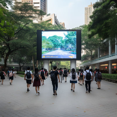 Full Color Nation Economic Waterproof P3.91 500*1000*90MM Screen di visualizzazione all'aperto a LED