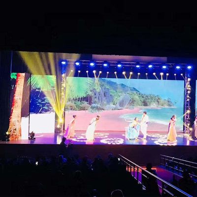 P4.81 Display digitale a LED a colori con armadio 500*1000*85mm