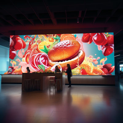Display a LED a colori completi 1920 x 1080 interno fisso con ingresso HDMI/DVI/VGA