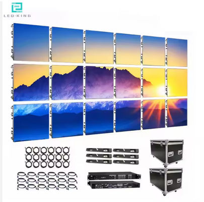 Display a colori interni a LED per segnaletica digitale, schermo a LED a parete a noleggio