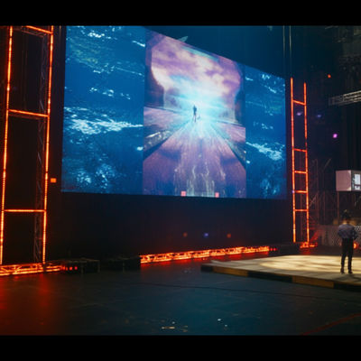 700nits Luminosità 3840Hz Tasso di aggiornamento NTSC 85% Color Gamut Indoor Fixed LED Display