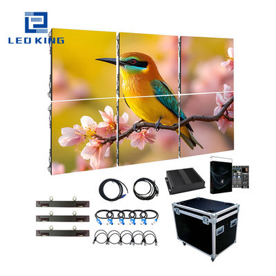 160° angolo di visione ampio LED luminoso Video schermo murario per le mostre e il noleggio di eventi