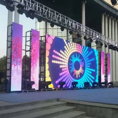 Outdoor LED Display with 1920Hz-3840Hz Refresh Rate 100000 Hours Life Span and 2 Years Warranty for Stage and Advertising