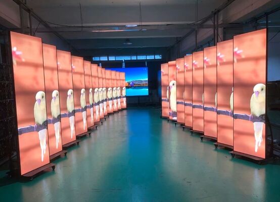 Wifi Control Indoor P2 Led Poster Display Shopping Mall Portable Advertising led Display Advertising Display per i negozi al dettaglio