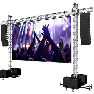 500x500mm Outdoor LED Video Wall con IP65 impermeabile e 1920Hz-3840Hz Refresh Rate per Splicing senza soluzione di continuità