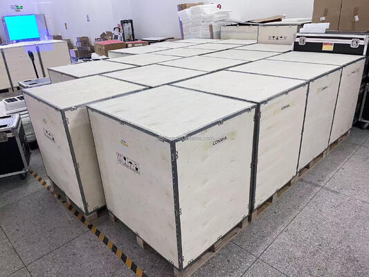 Schermo LED da esterno impermeabile IP65 con durata di 100.000 ore e cabinet in alluminio pressofuso