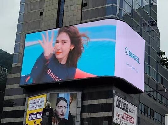 Display LED da esterno ad alta luminosità 4500-6500 nit con frequenza di aggiornamento di 7680Hz e dimensioni del pannello personalizzate