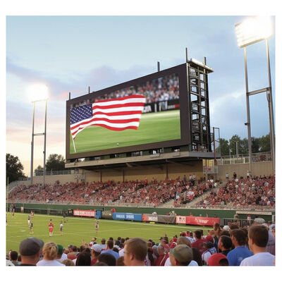 Schermata LED esterna con IP65 impermeabile 5000-7000cd/m2 Luminosità e 100000 ore di durata per cartellone digitale