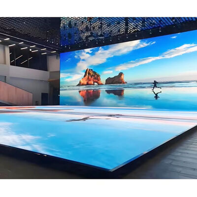 P2.9 Interactive LED Video Wall con luminosità da 800 a 1000 cd/m2 e frequenza di aggiornamento da 3840 a 7680 Hz per palcoscenico e pista da ballo