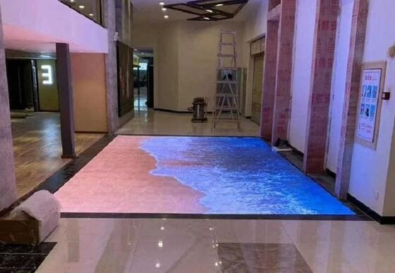 P2.9 Interactive LED Video Wall con luminosità da 800 a 1000 cd/m2 e frequenza di aggiornamento da 3840 a 7680 Hz per palcoscenico e pista da ballo