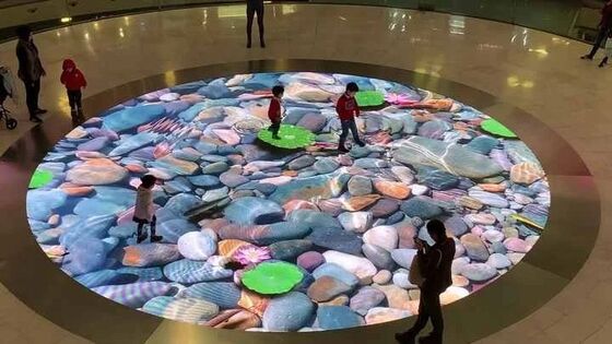 P2.9 Interactive LED Video Wall con luminosità da 800 a 1000 cd/m2 e frequenza di aggiornamento da 3840 a 7680 Hz per palcoscenico e pista da ballo