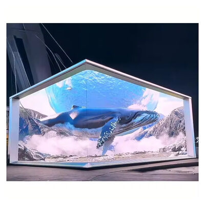 Schermo LED da esterno impermeabile P4 personalizzato con luminosità 4500-5500cd/m² e frequenza di aggiornamento 3840-7680Hz