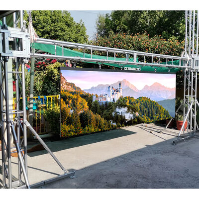 Outdoor LED Display Screen P2.604 Pixel Pitch IP65 Waterproof 3840Hz Refresh Rate for Rental Events
