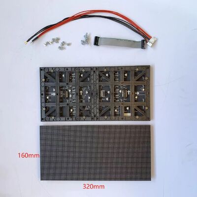 Parete video LED P3.076MM esterna con resistenza all'acqua IP65 e tasso di aggiornamento 3840-7680HZ per cartellone digitale