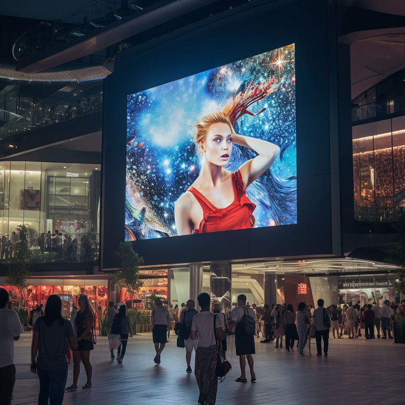 Display LED per la pubblicità all'aperto