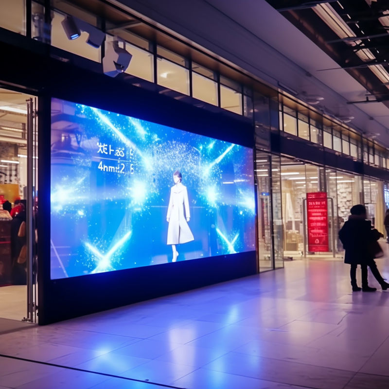 Display a LED fisso all'interno Noleggio pannello a LED P2 Efficiente dal punto di vista energetico