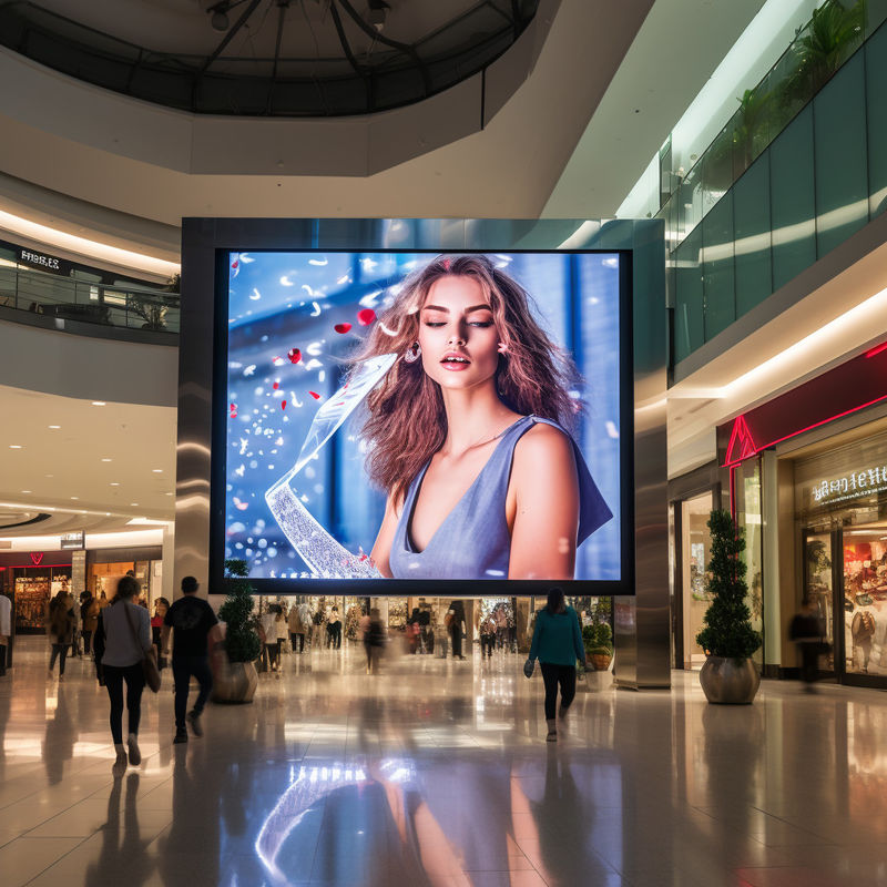 Pubblicità digitale all'interno a LED Cartellone 6500K Temperatura del colore