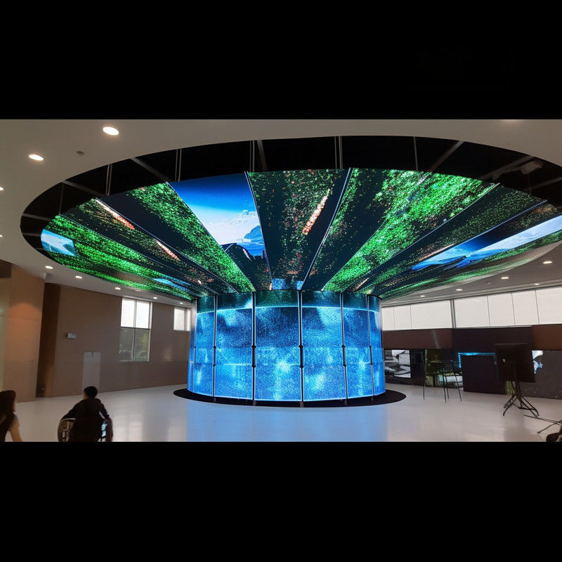 Display LED flessibile per interni con alto contrasto e luminosità