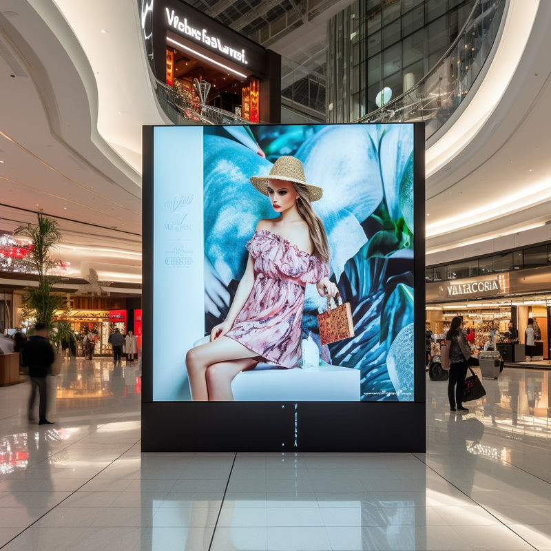 Display LED per interni di grado commerciale con angolo di visione ampio di 140° 250 mm W * 250 mm H