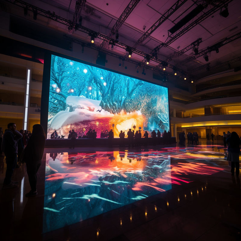 2.5mm 16.7M Display colorato a LED con 6500nits