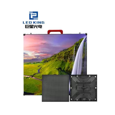 Display LED esterno con colore di visualizzazione 4096, resistenza all'acqua IP65 e risoluzione 1920x1080 per display digitale esterno