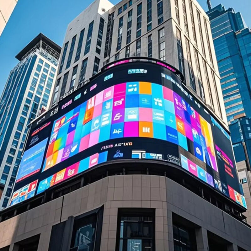 Schermo LED da esterno impermeabile IP65 con luminosità 4500-5500cd e frequenza di aggiornamento 3840-7680Hz per cartelloni digitali