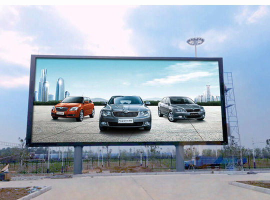 Screens LED slim per il noleggio all'aperto 4 mm pixel commerciale