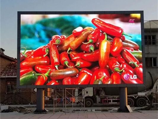 DVI Outdoor LED Digital Display Board P6 IP65 Alto rapporto di contrasto