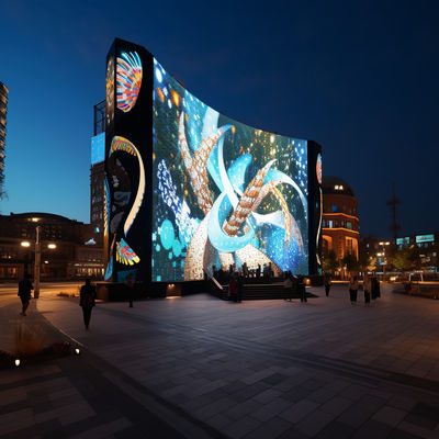 OEM / ODM Large LED Display Board P4 LED Commercial Advertising Display
