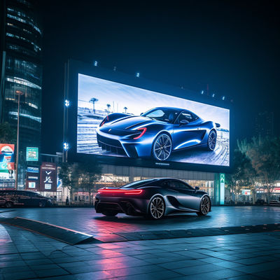 Display esterno a LED senza soluzione di continuità Noleggio di schermo a LED Pubblicità P3