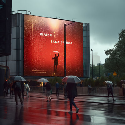 3mm Pixel Pitch Waterproof LED Display Screen Protezione dall'acqua