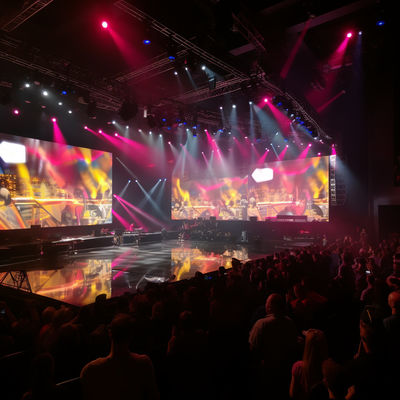 Display esterno a colori personalizzato P5 LED Stage Screen Rental Big