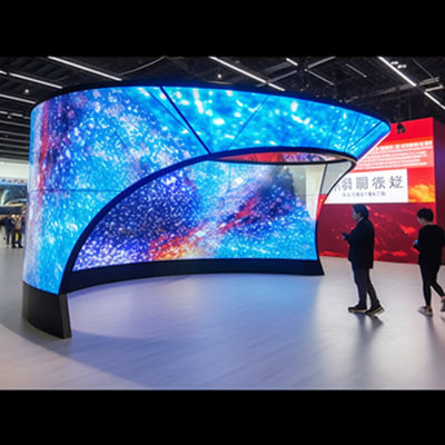 Display LED dinamico per schermo a LED flessibile P3.91 / P4 / P4.81