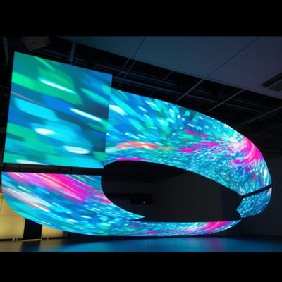 Display LED flessibile personalizzato P3.91 Creative LED Screen ROHS