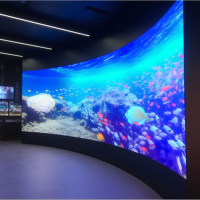 P6 Flessibile schermo a LED parete di visualizzazione ad alta risoluzione Grande angolo di visione