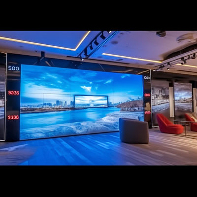 Display LED fisso P3.91 all'interno risparmio energetico 1500nits luminosità