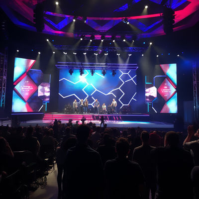 Flessibile LED Curtain Video Wall 3840Hz Outdoor LED Display Screen Panel