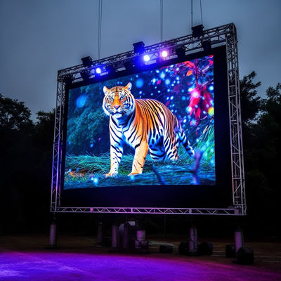 Alquiler di pareti video LED all'aperto ad alta luminosità P4.81