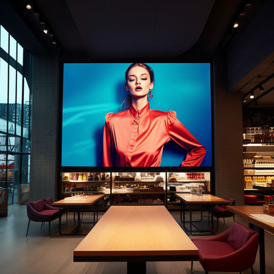 320*160mm Display a LED interno con velocità di scansione 1/64S e armadio in alluminio a fusione a stampa