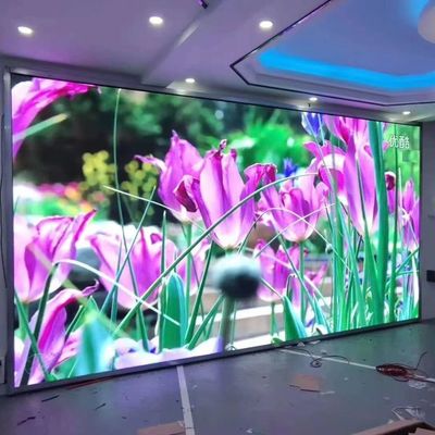 P4.81 Display digitale a LED a colori con armadio 500*1000*85mm