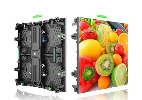 Noleggio di pareti video a LED ultra luminose 6500 cd/m2 con tasso di aggiornamento 3840