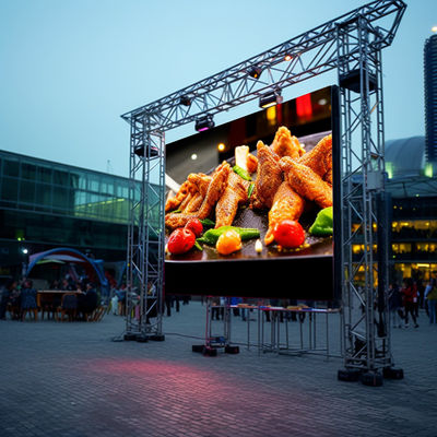Display massiccio 3840x2160 Risoluzione LED Screen Noleggio con angolo di visione di 160°