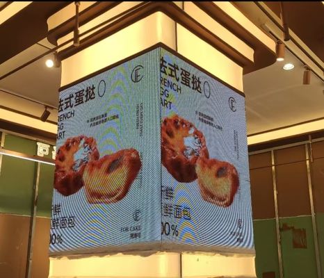 3.076mm Display a LED a spettro di colore profondo IP65 per applicazioni all'aperto